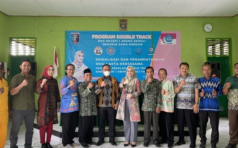 SMAN 1 Abung Semuli Menjalin Kerja Sama dengan Empat Institusi di Provinsi Lampung untuk Program Double Track 2023/2024